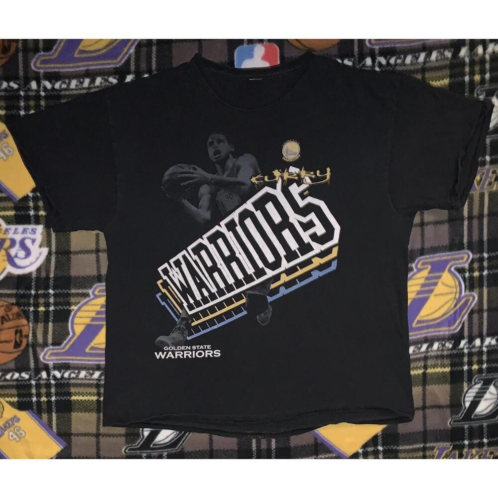 Rare Stephen Curry Golden State Warriors Nba Shirt